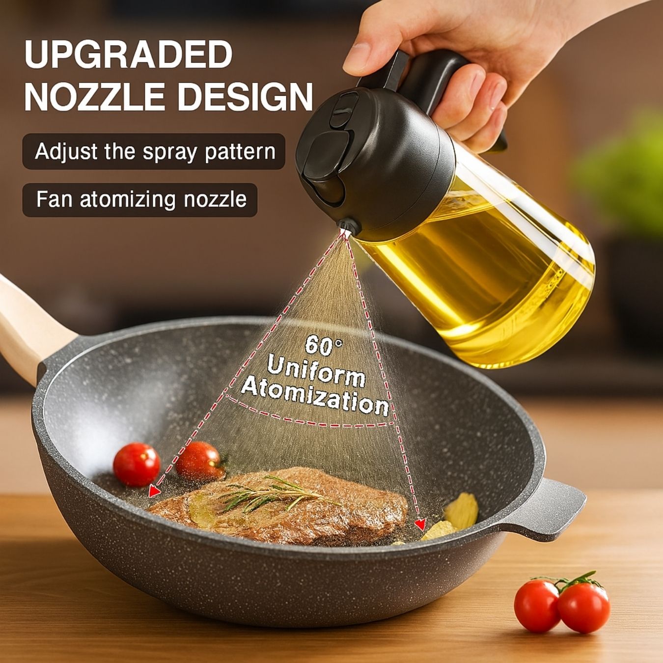2 in 1 Portable Sprayer Oil Dispenser