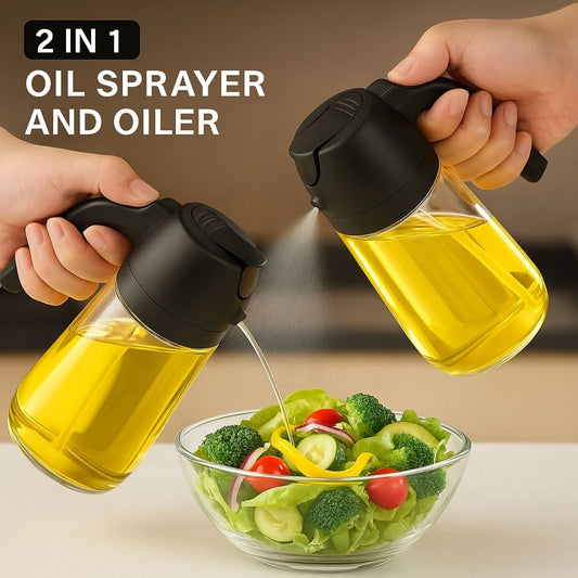 2 in 1 Portable Sprayer Oil Dispenser